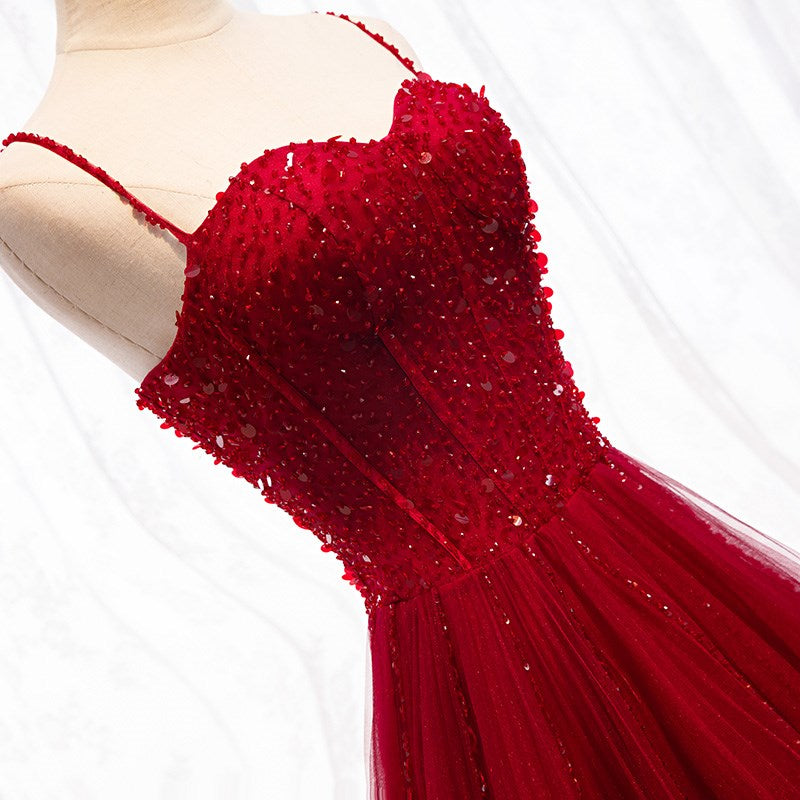 red junior prom dresses