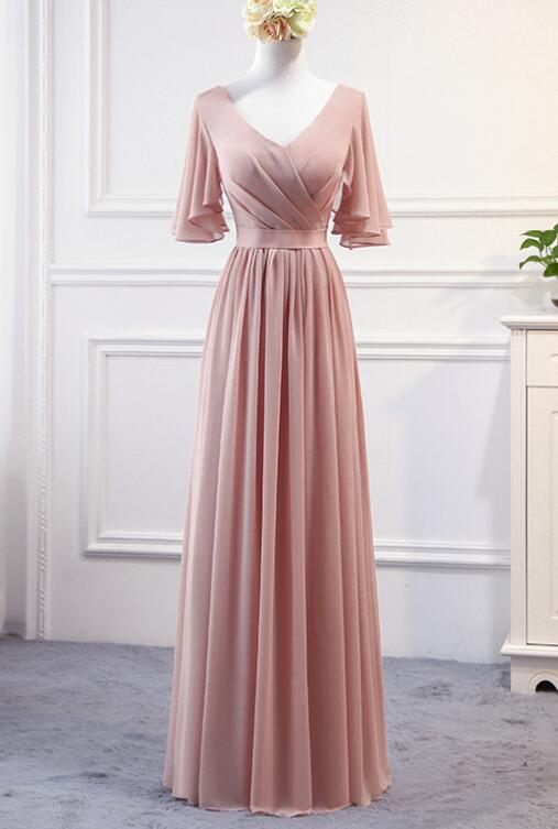 simple wedding party dresses