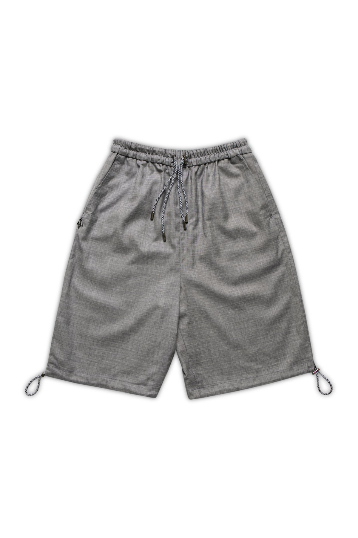 Bermuda Shorts with Drawstring - Cloud Gray – MYND Store