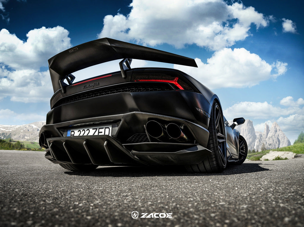 ZACOE - Rear Diffuser Lamborghini Huracan LP610 | Royal Body Kits