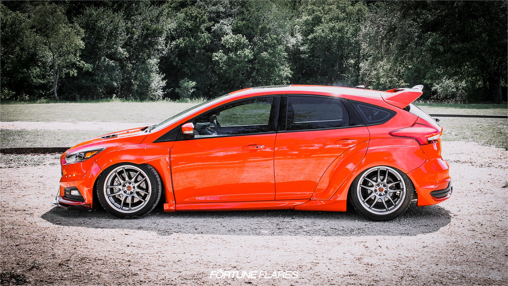 ford focus st mk3 wide body kit fortune flares royal body kits royal body kits ford focus st mk3 wide body kit