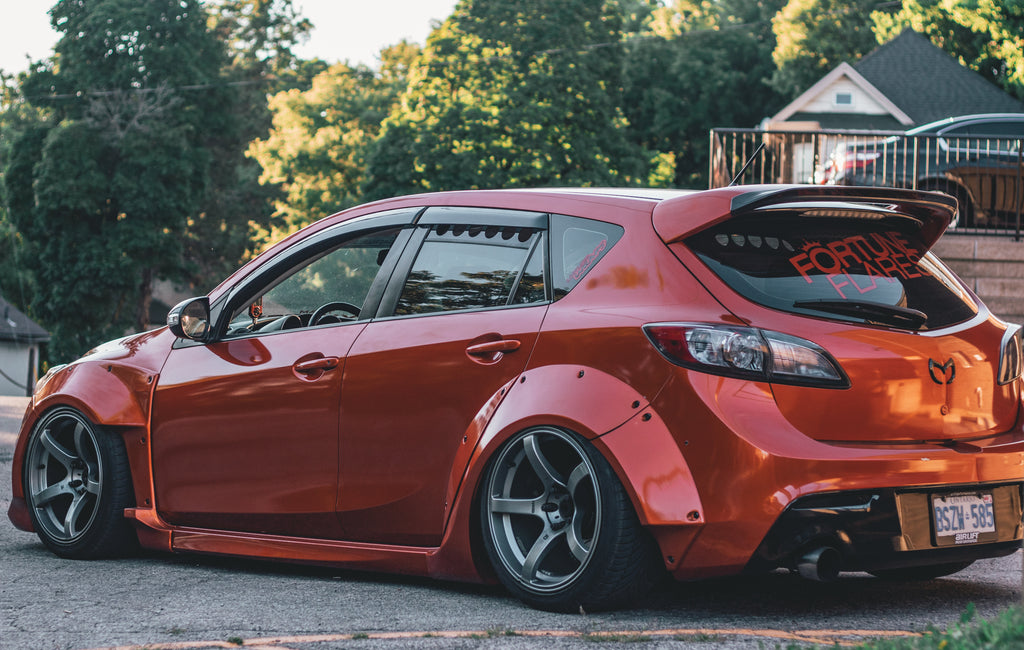 2008 mazda 3 hatchback body kit