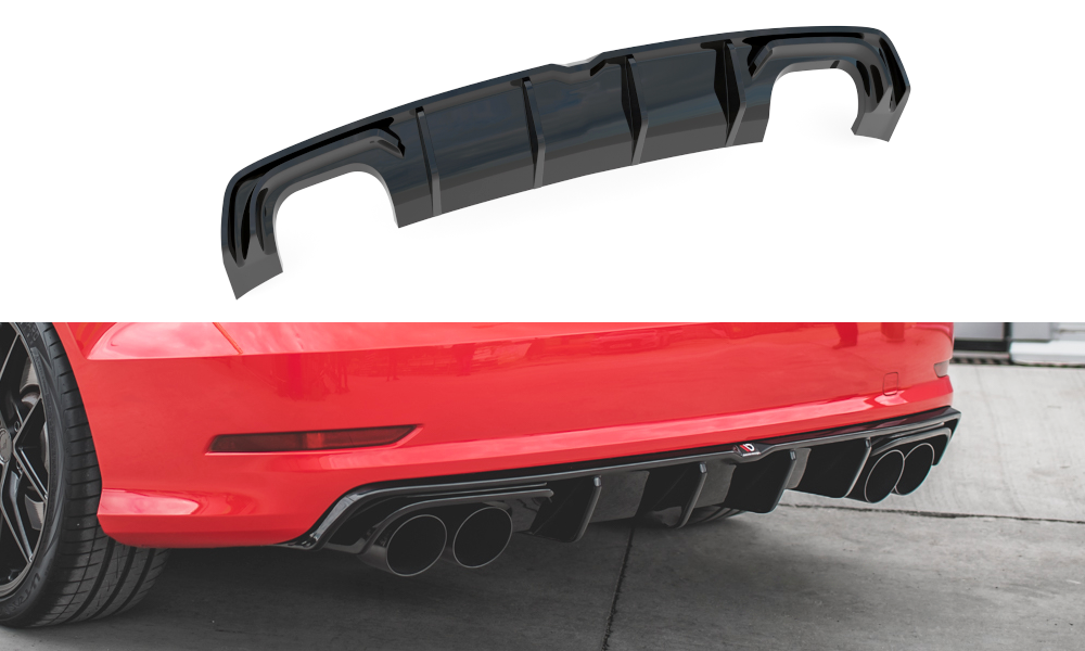 Maxton Design - Rear Valance Audi S3 8V Sedan | Royal Body Kits