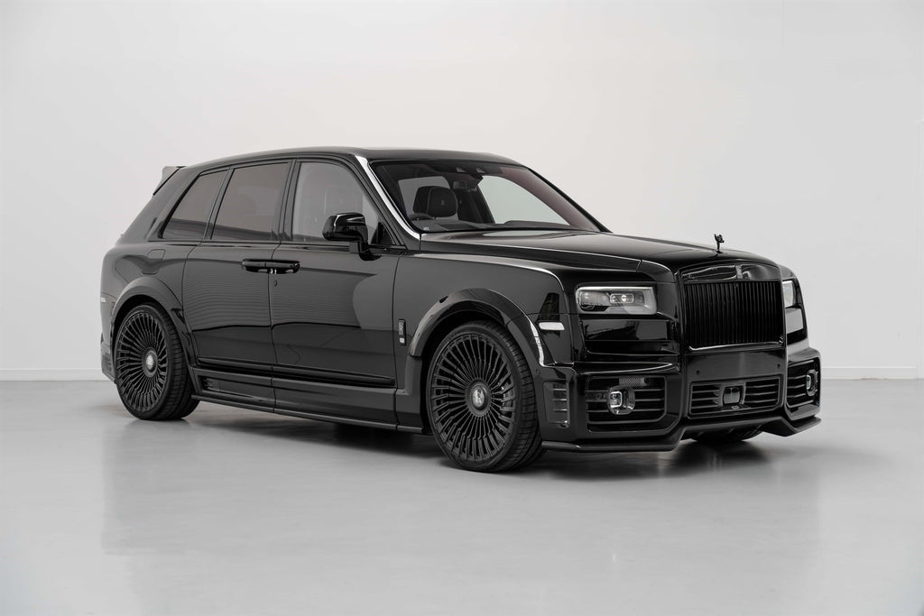 Rolls Royce Cullinan Black Badge Forged Carbon Fiber Front Hood OEM Bonnet  Replacement Body Kit  DMC