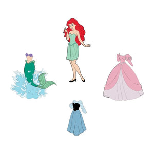 Loungefly Beauty and the Beast Belle Magnetic Paper Doll Pin Set – Magical  Land of Collectibles