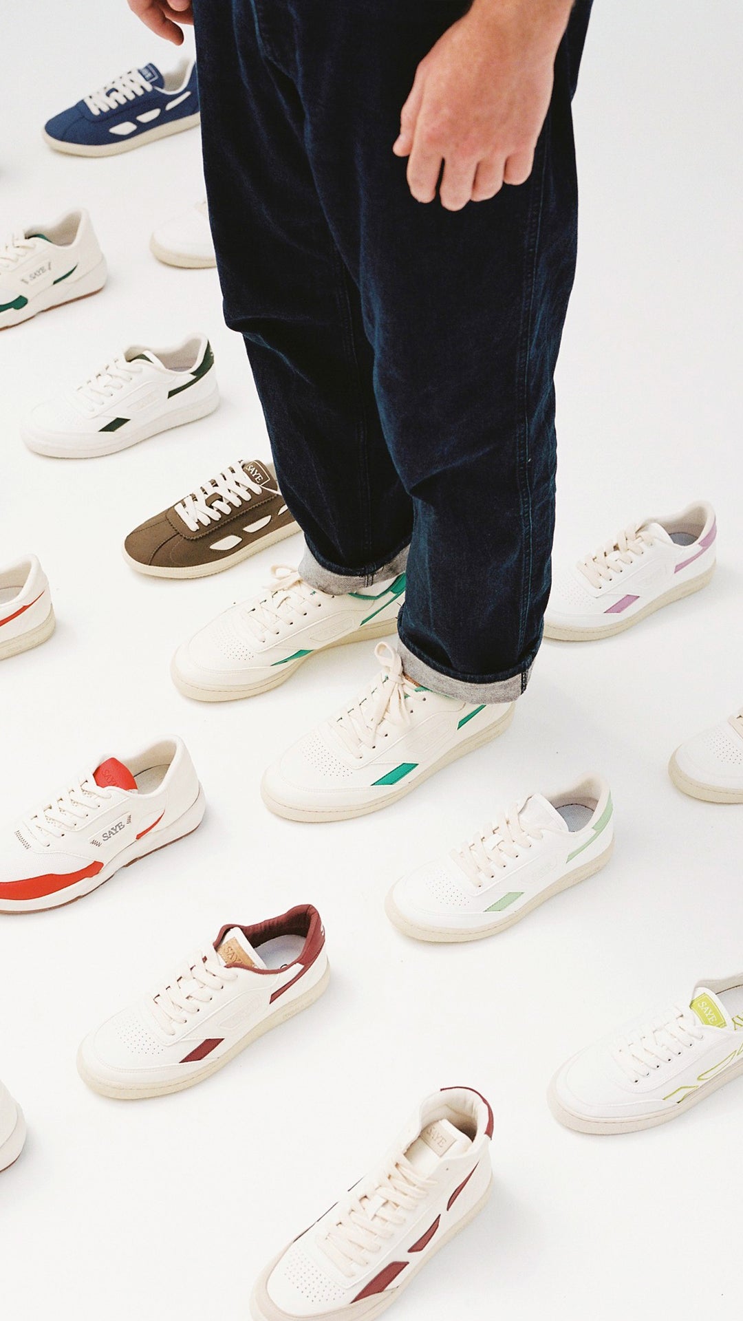 buis incompleet bevind zich SAYE | Vegan Bio-based Sneakers.