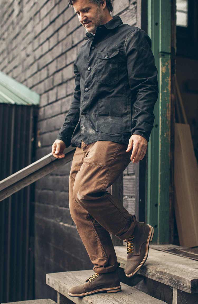 The Chore Pant in Washed Timber