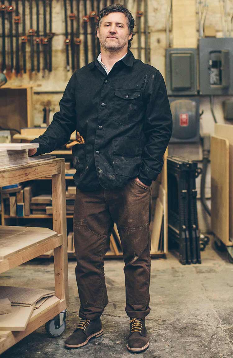 The Chore Pant in Washed Timber