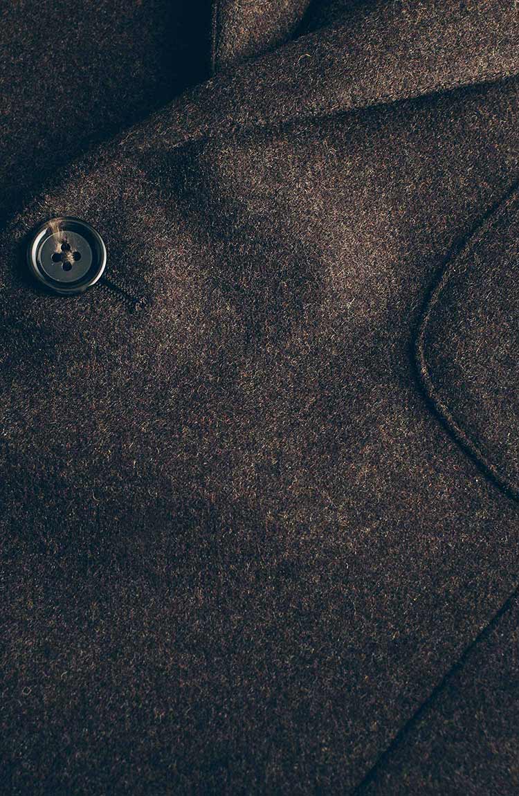 The Telegraph Jacket in Chocolate Wool