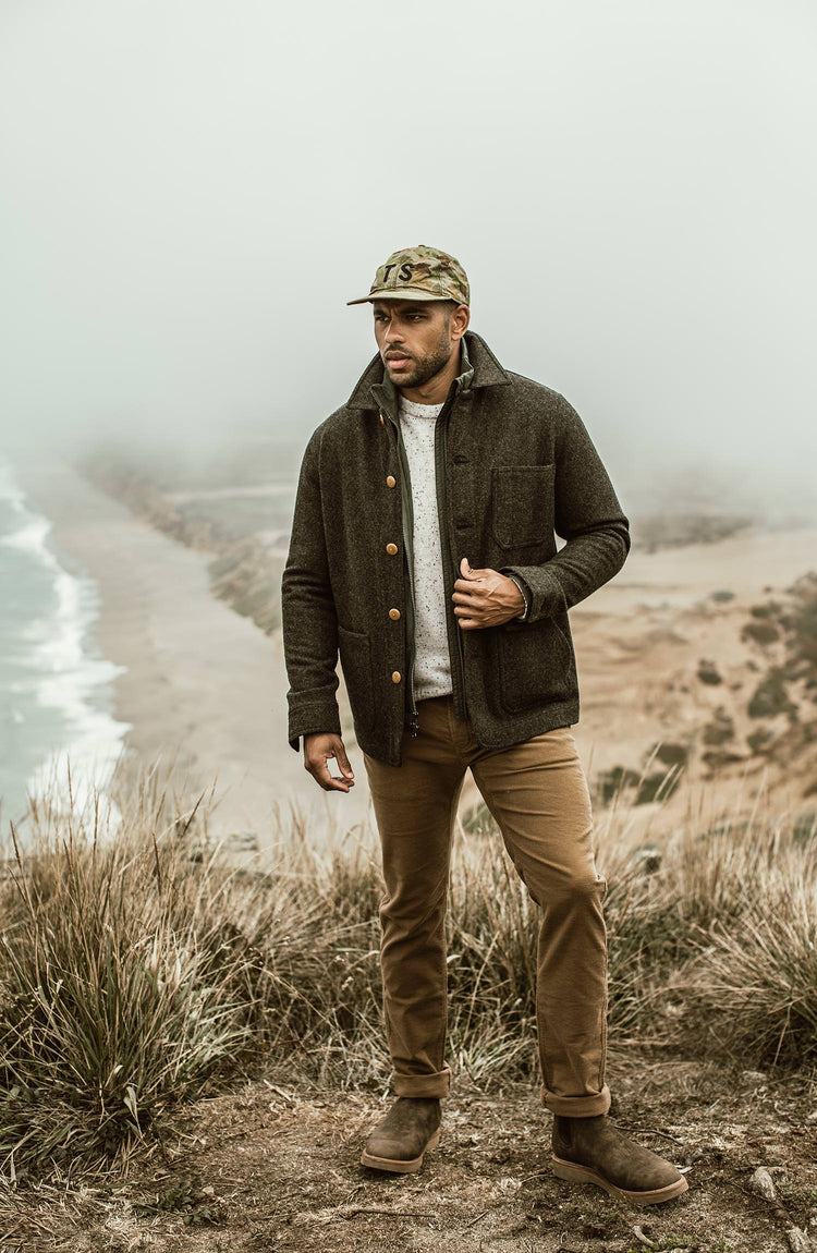 The Ojai Jacket in Shetland Moss - Classic Men’s Clothing…