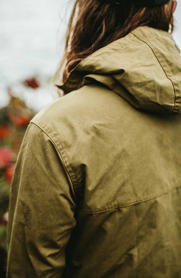 The Beach Jacket in Olive