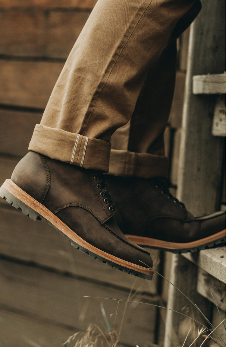 The Scout Boot in Espresso Grizzly - Classic Men’s Clothing…