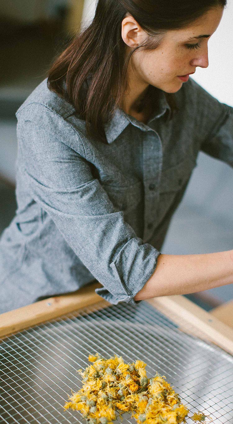 The Studio Shirt in Charcoal Everyday Chambray