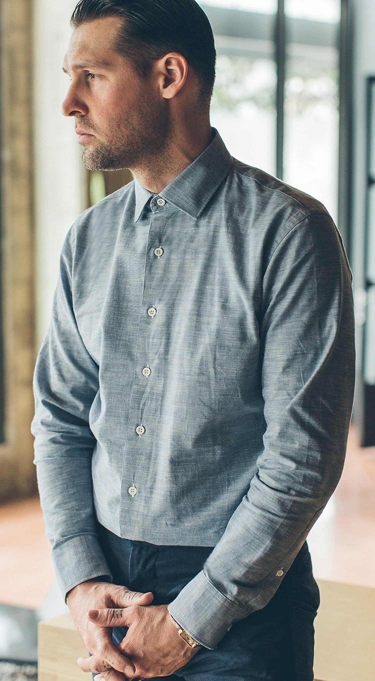 The Hyde in Blue Chambray