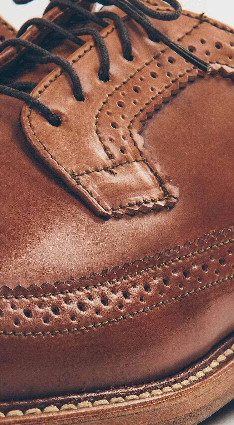 The Longwing in Natural Shell Cordovan