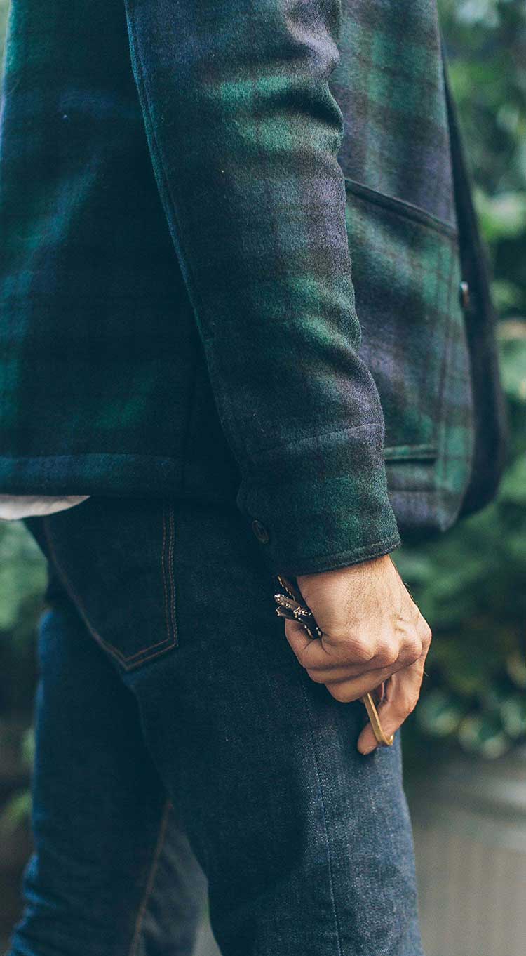 The Project Jacket in Pendleton Blackwatch Wool