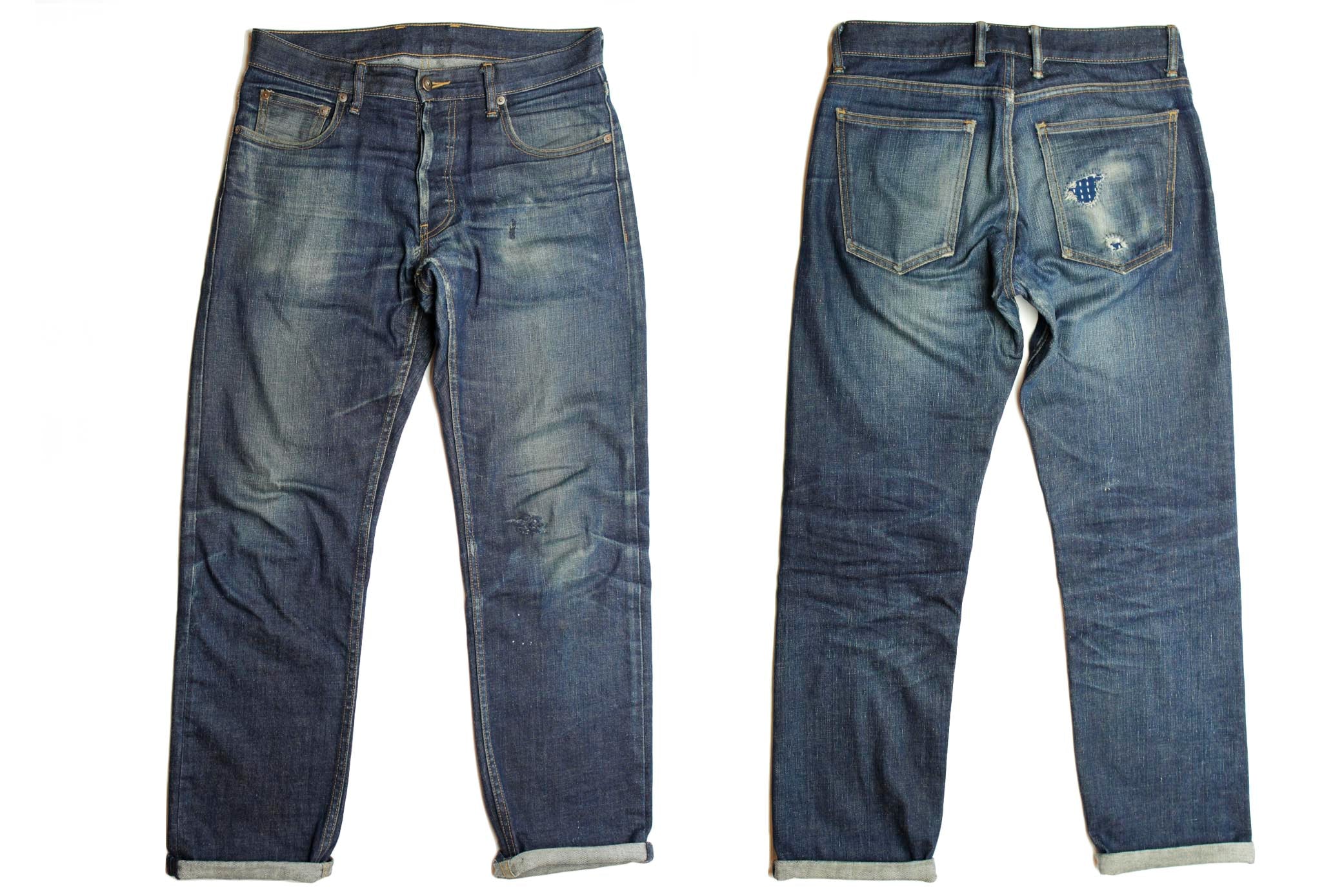 Worn + Torn. Nisshinbo Copper Blue Jeans. | Journal