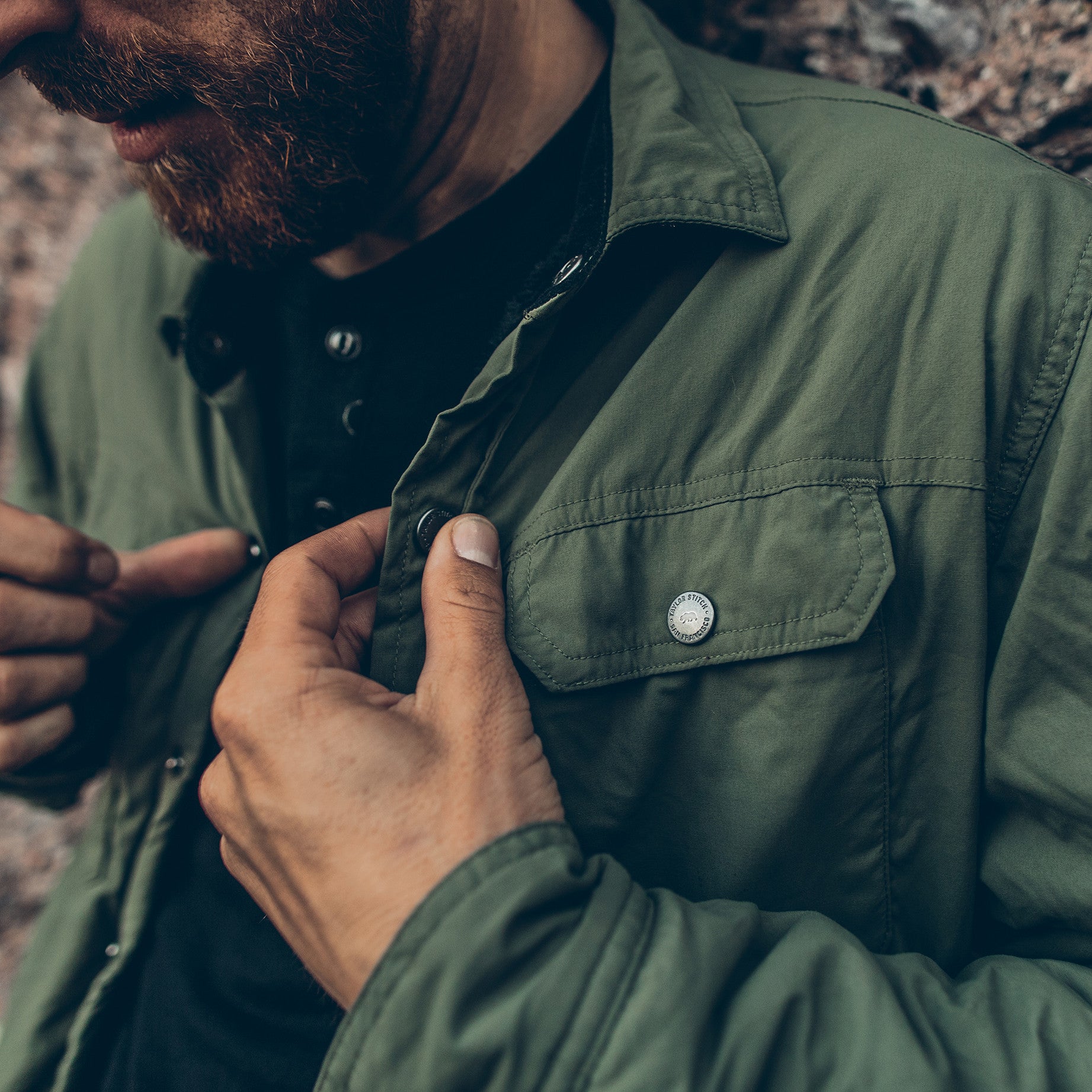The Albion Jacket in Army | Taylor Stitch - Classic Men’s Clothing