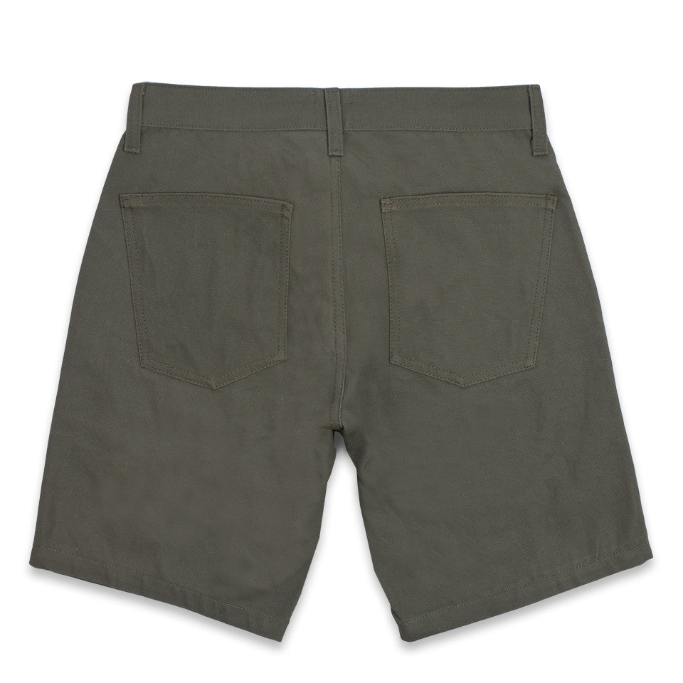 The Camp Short in Moss Duck Canvas - Classic Men’s Clothing…