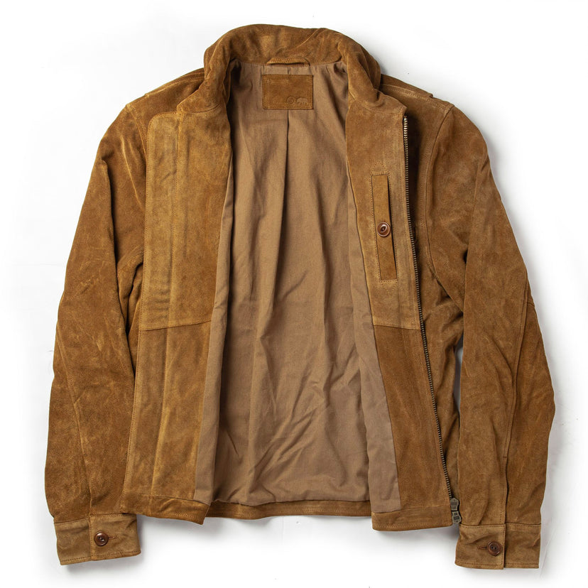 The Wyatt Jacket in Cognac Suede | Men's Outerwear | TS…