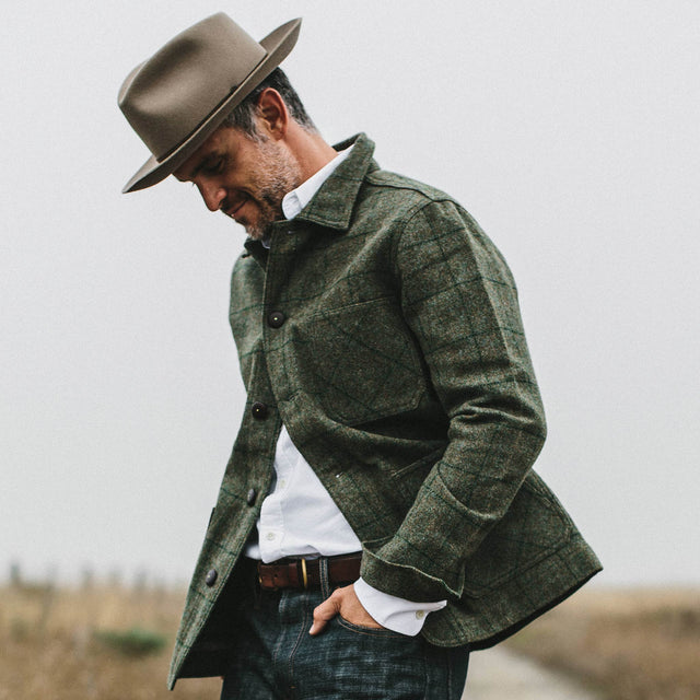 The Ojai Jacket in Windowpane Wool - Classic Men’s Clothing…