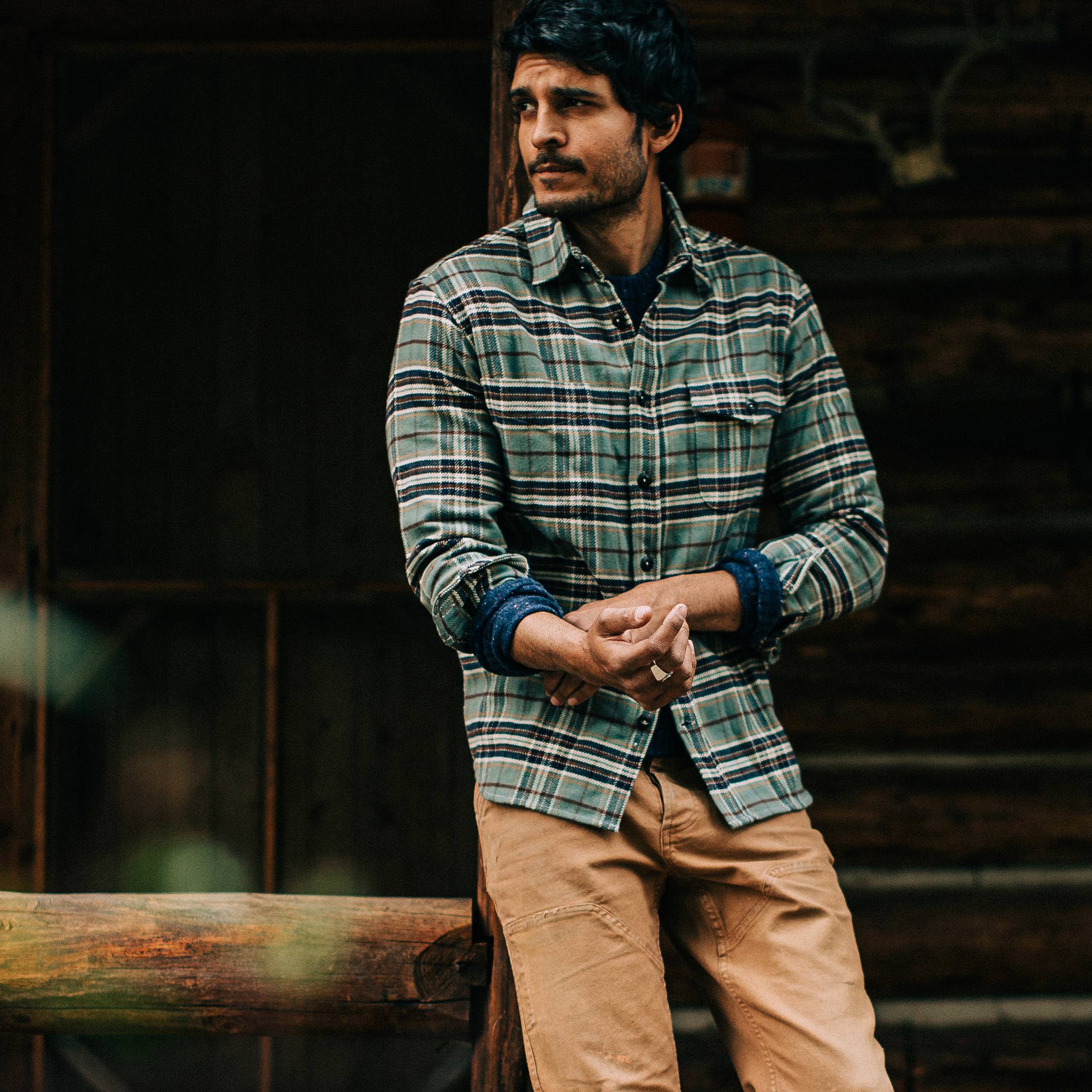 The Crater Shirt in Blue Plaid - Classic Men’s Clothing…