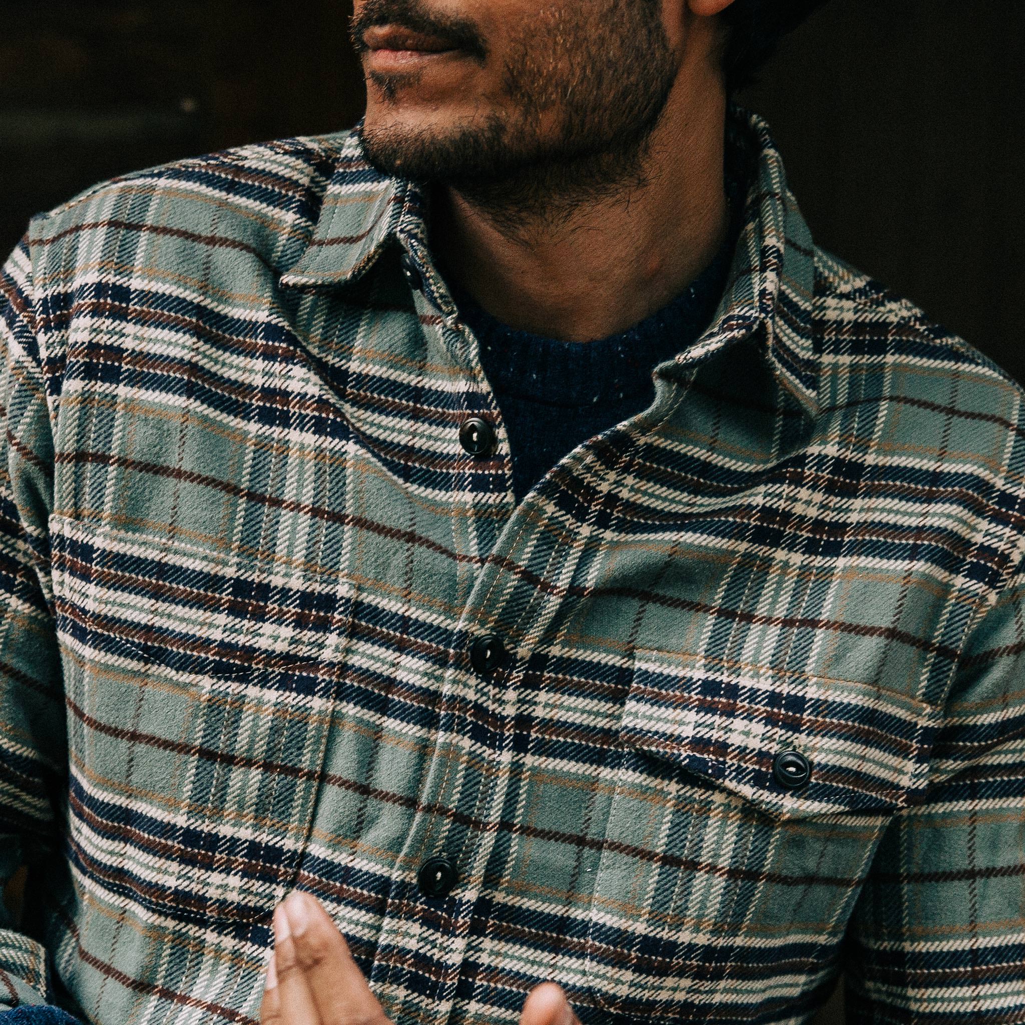The Crater Shirt in Blue Plaid - Classic Men’s Clothing…