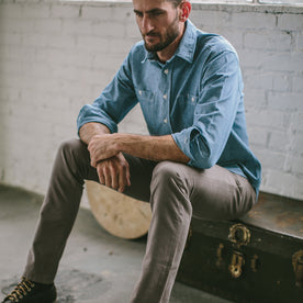 The Slim Chino in Ash | Men's Best Sellers | TS…