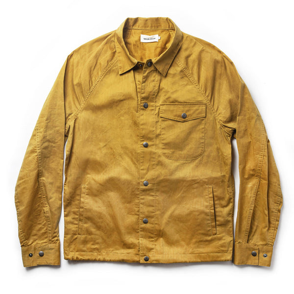 mustard wax jacket