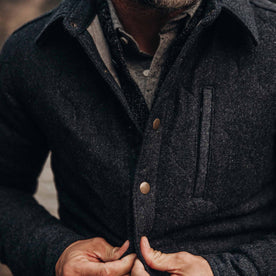 The Wilton Jacket in Navy Birdseye Wool | Taylor Stitch…