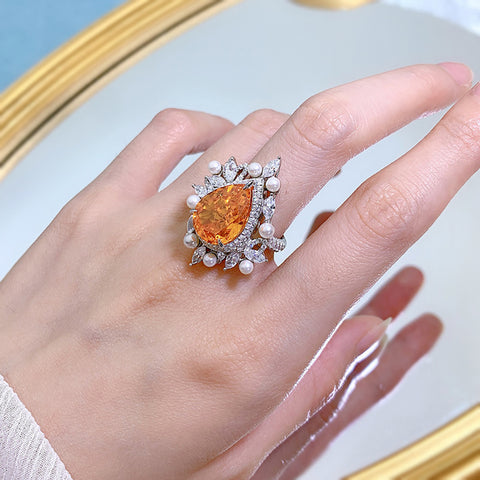 Orange Stone: The Precious with Warm Colors