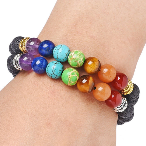 Bracelets 7 chakra: équilibrez votre vie en couleur