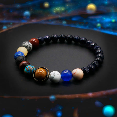 Pulseras Mujer Piedras Naturales Universal Planets