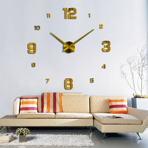 Reloj de pared 3D Home Deco