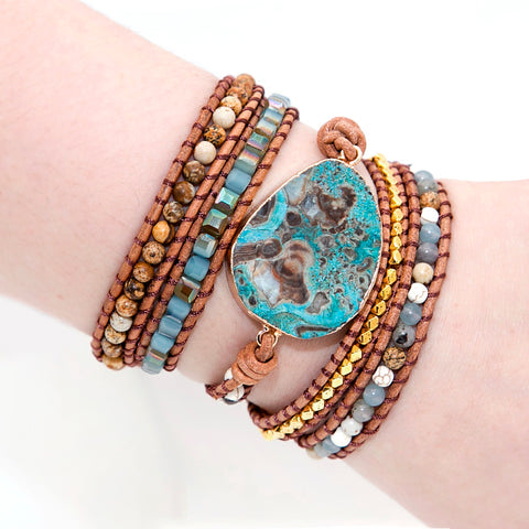 Natural stone bracelets: sublimate your wrist