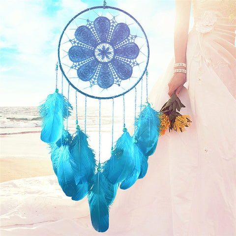 Handcrafted Indian Dream-Catcher Wall Hanging Deco