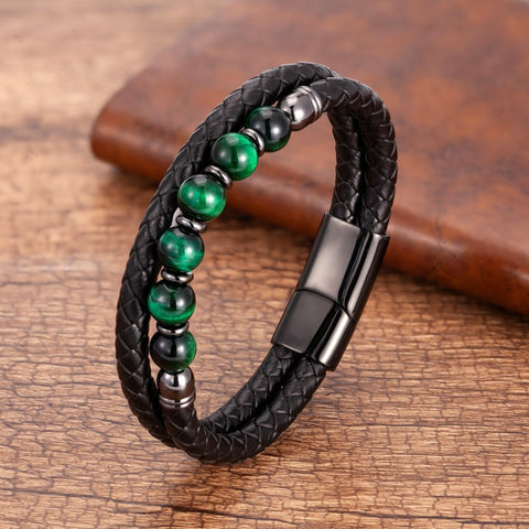 Bracelet Malachite: Accessoire Mode pour Femmes