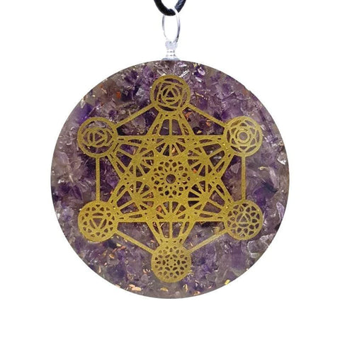 Pendentif métatron: symbole sacré de protection et guérison