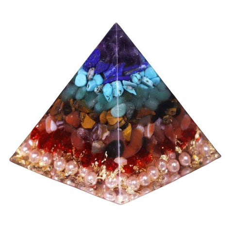 Pyramide Orgonite 7 Chakras: Une source d’équilibre énergétique