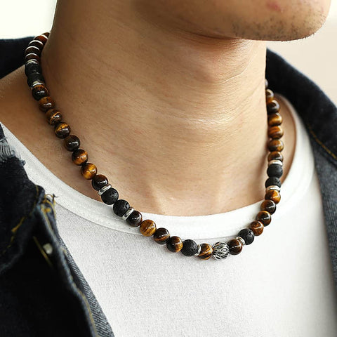 Sublimez votre style avec un collier en pierre naturelle