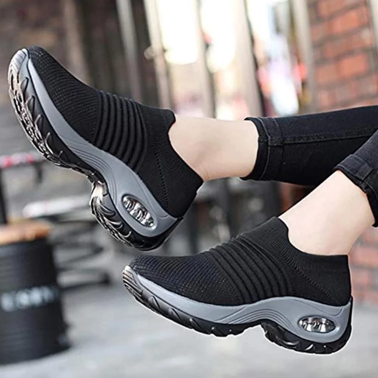 Walking Shoes with Arch Support 