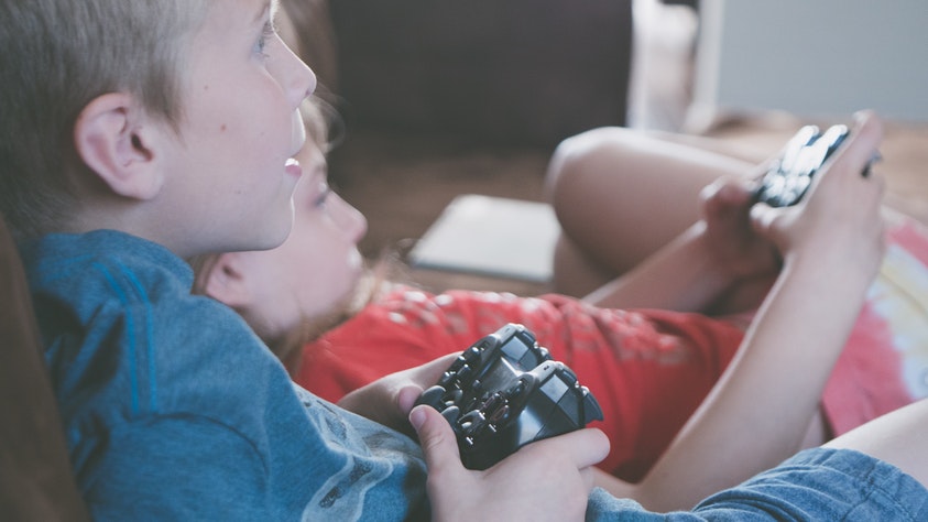 Are Video Games A Good Thing For Kids? Screen Time VS. Outside Time! controller children