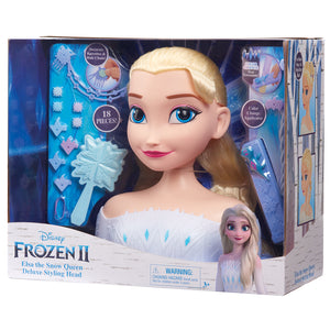 frozen deluxe elsa styling head