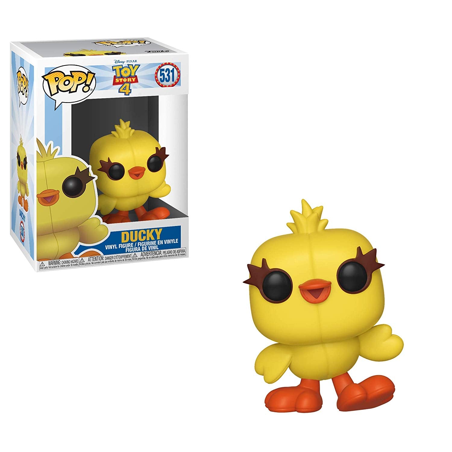 Funko Pop Vinyl Disney Toy Story 4 Ducky 531 Iewarehouse - roblox login ducky hero