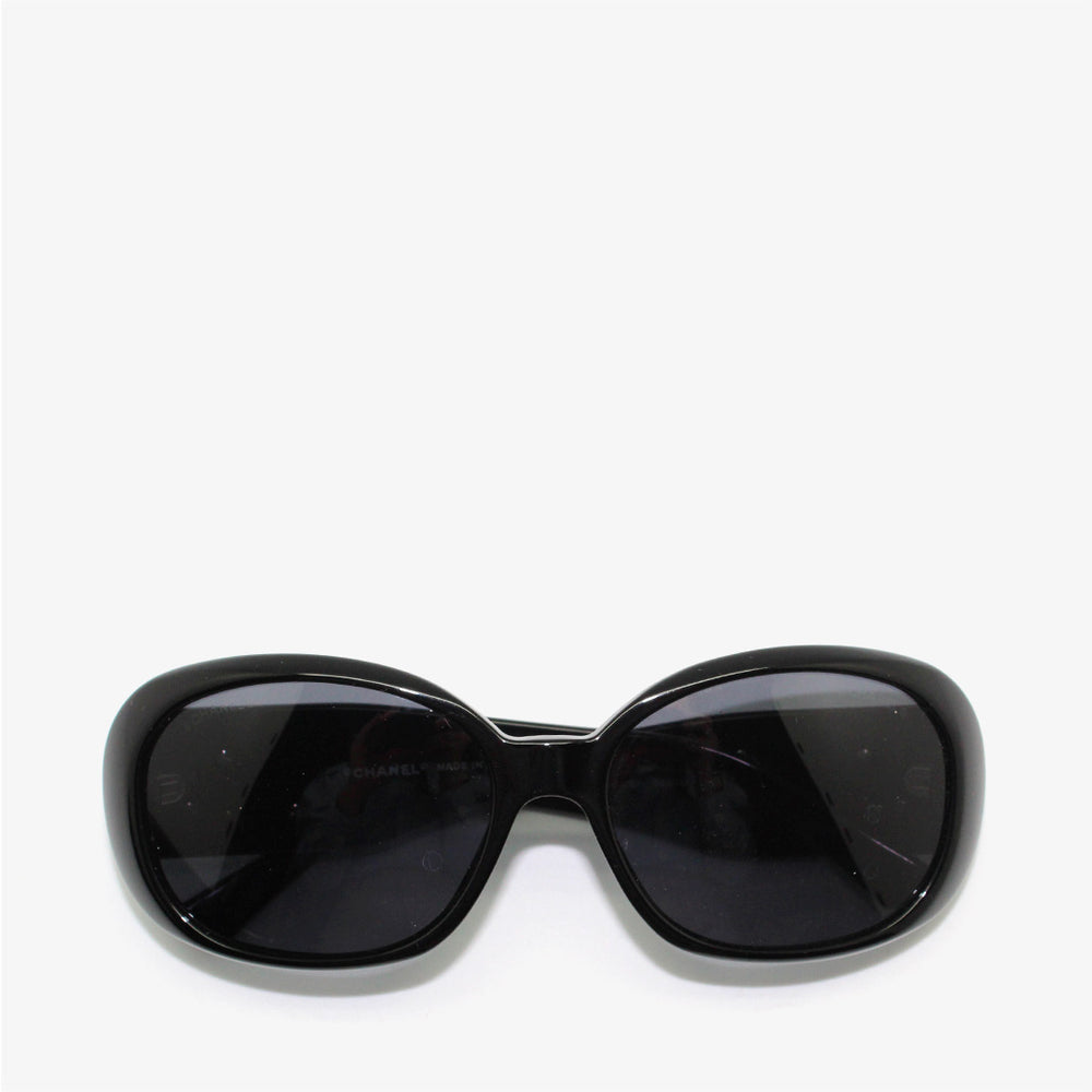 Gafas Negras Camelias Chanel Terapia Vintage