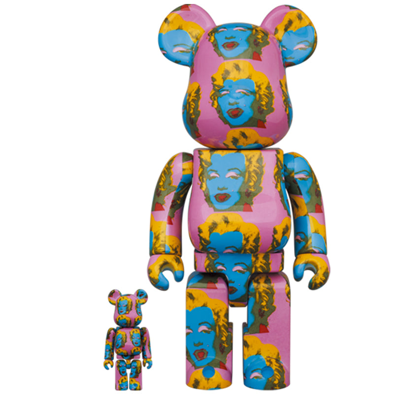 BE@RBRICK Andy Warhol's ELVIS PRESLEY 100% & 400％ Set – TOYQUBE.COM