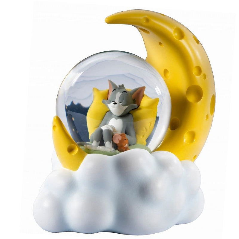 Tom and Jerry Cheese Moon Snow Globe - TOYQUBE.COM