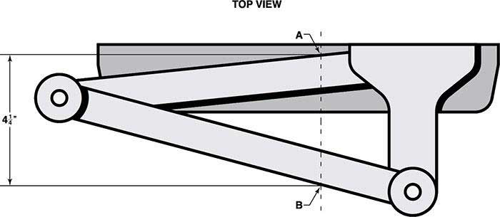 Deploying Sleeve Top View Measurement