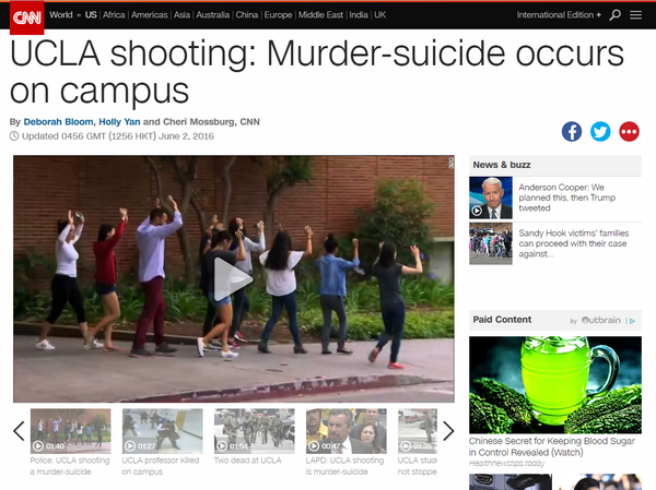 CNN Article on UCLA Shooting