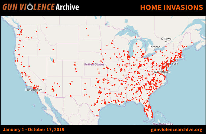 Home Invasions in 2019 | Gun Violence Archive